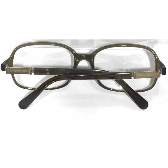 Zadig & Voltaire Olive Square Eyeglasses Skull - Picture 6 of 7